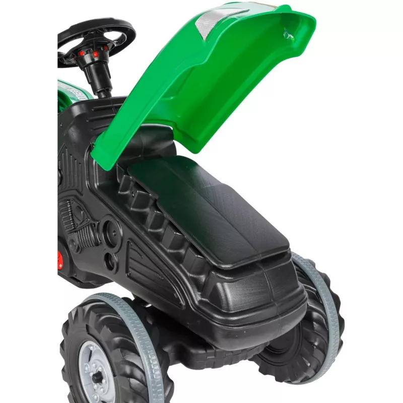 Jamara Aufsitztraktor Big Wheel 12V, Grün, 3+