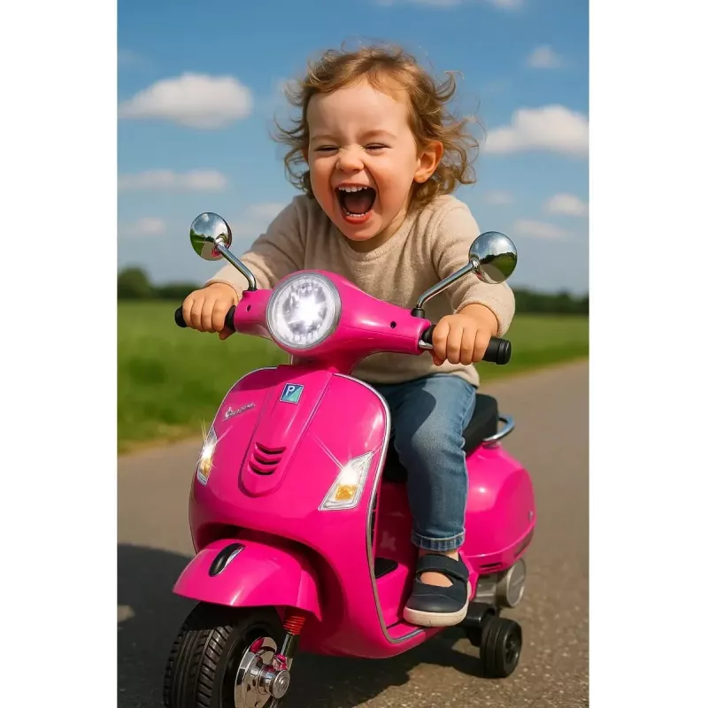 Jamara Ride-on Vespa GTS 125 Pink Li-Power 12,6