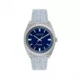 JASON HYDE MAN JH10004 Analog-Quarz-Uhr 40mm schwarzes Zifferblatt Echtlederarmband