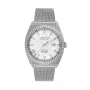 JASON HYDE MAN JH30003 Analog-Quarz-Uhr 40mm blaues Zifferblatt braunes Lederarmband