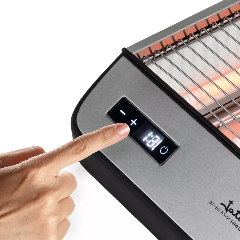 Jata JETT1590 Digitaler Flach-Toaster