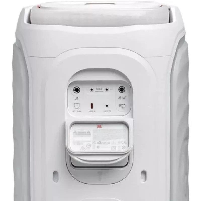 JBL PartyBox 130 tragbarer Party-Lautsprecher, 200W RMS, Bluetooth 6.0, Auracast, IPX4, Weiß