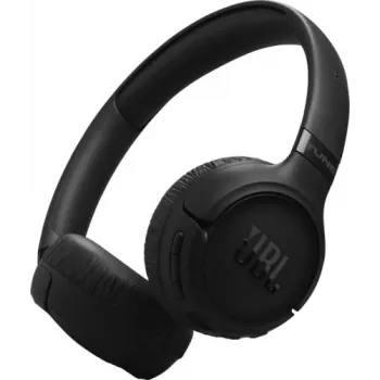 JBL Tune 680NC Kabellose On-Ear-Kopfhörer mit Active Noise Cancelling, Bluetooth 5.0, 35h Akku, Schwarz