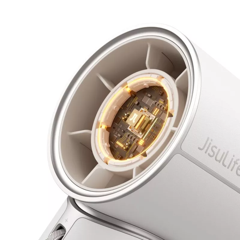 JISULIFE Handventilator Pro1 Mini 4250 mAh USB-C tragbarer Ventilator - Weiß
