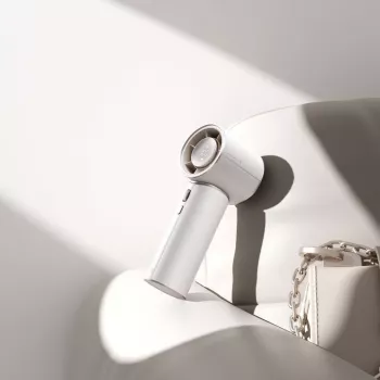JISULIFE Handventilator Pro1 Mini 4250 mAh USB-C tragbarer Ventilator - Weiß