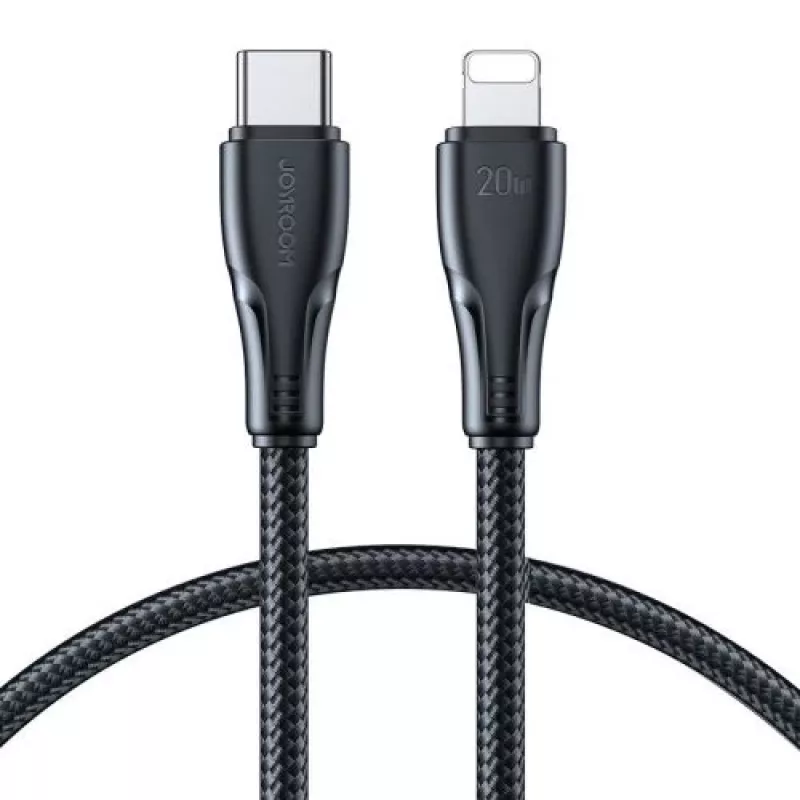 Joyroom A10 Series USB-C auf Lightning Fast Charging Kabel PD 20W, 0,25m, Schwarz (S-CL020A11)