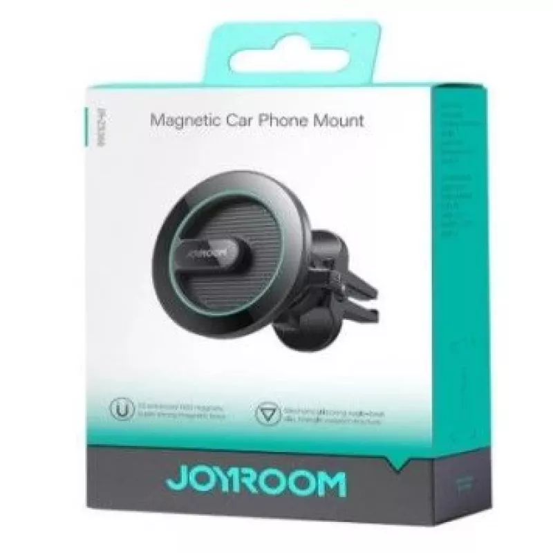 Joyroom Magnetischer Handyhalter für Auto-Lüftungsschlitze Schwarz