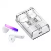 Joyroom IceLens Series True Wireless Earbuds mit LED-Lichtern, Bluetooth 5.3, Weiß (JR-TC1-WHT)