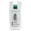 Joyroom USB-C Stecker auf USB-A Buchse Adapter Mini S-H151 Silber