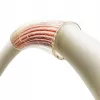 Joyroom S-A53 USB-C-auf-Lightning-Kabel mit fluoreszierender Spitze, 1,2 m, 30 W, Beige