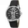 JUST CAVALLI MAN JC1G082L0085 Quarzuhr Analog 42mm blaues Zifferblatt blaues Lederarmband