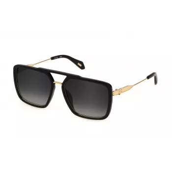 JUST CAVALLI MAN SJC040580Z42 Sonnenbrille Havana Rechteckig 58/17/145 mm