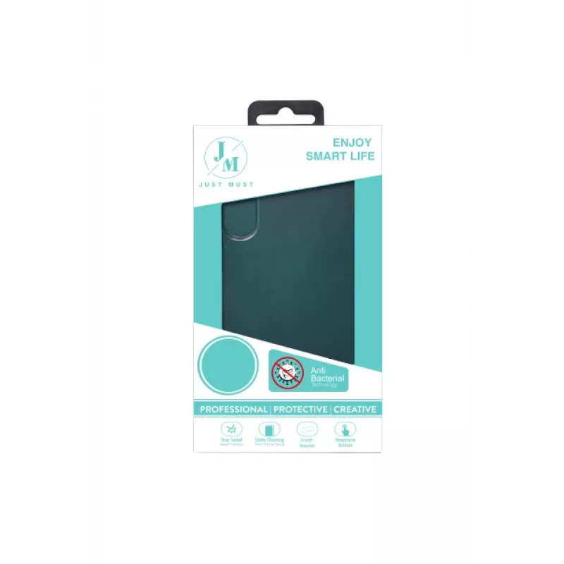 JUST MUST JM ANTI-BACTERIA TPU Hülle für Samsung Galaxy A25 - Transparent