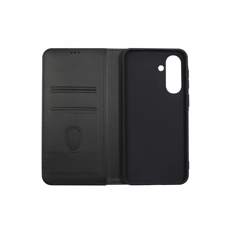 JUST MUST JM STAND FLIP CASE für Galaxy A37, Schwarz