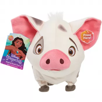 JUST PLAY Disney Moana Walk & Snort Pua Interaktives Elektronisches Plüschtier