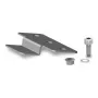 K2 2004057 StairPlate Set Snowboard-Bindung Lift- & Canting-Platten (2er-Pack, Schwarz)