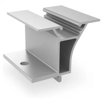 K2 Systems Dome 6.0 Peak Flachdach-Solarmontagesystem, Aluminium & Grau