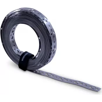 K2 Systems SIMPSON Lochband 20 x 0,8 mm, 10 m Rolle, verzinkter Stahl 2002735