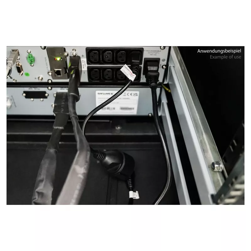 Kabelmeister C14 auf Schuko-Steckdose Netzadapterkabel 0,15 m Schwarz