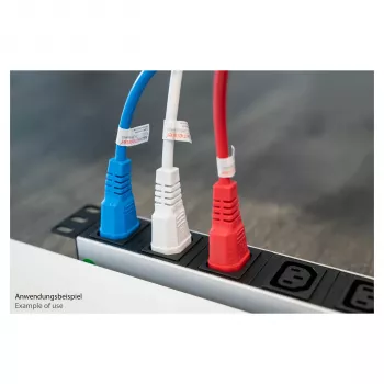 Kabelmeister IEC C14 auf C13 Verlängerungskabel, 2 m, Weiß