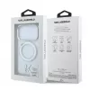 Karl Lagerfeld IML Ring Stand 360 Kameo Metal MagSafe Hülle für iPhone 18 Pro / 17 Pro - Transparent