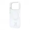 Karl Lagerfeld iPhone 18 Pro Max / 17 Pro Max MagSafe IML Ring Stand 360 Kameo Metal Transparente Hülle