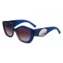 KARL LAGERFELD KL6127S521842 Damen-Sonnenbrille - Schwarzer Rahmen, Graue Gradientengläser, 52 mm