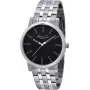 KENNETH COLE Herren IKC9231 Analog Quarzuhr 43mm Schwarzes Zifferblatt Lederarmband