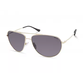 Kenneth Cole Herren Rechteck-Sonnenbrille KC2971-6032A - Schwarzer Rahmen, Graue Gläser, 60 mm