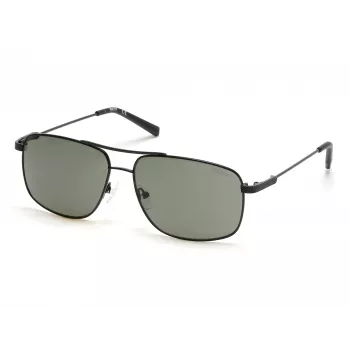 Kenneth Cole Herren-Sonnenbrille KC2969-5902N – Schwarzes Gestell, Graue Gläser, UV400-Schutz