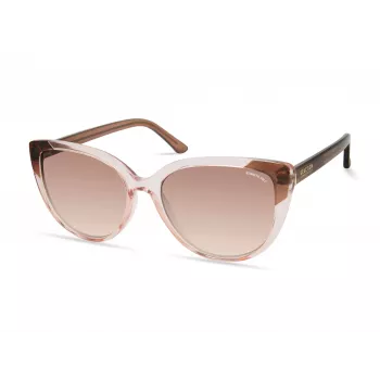 Kenneth Cole Damen-Sonnenbrille KC2979-5545F Havana Square Frame Brown Gradient Lens 55mm