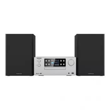 Kenwood M-925DAB-S Home-Audio-Mikrosystem 50 W Silber/Schwarz