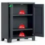 KETER Garten-Schrank Moby wasserdicht 100x80x44cm Grau/Schwarz
