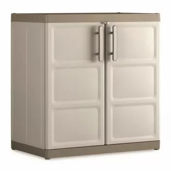 KETER Low Excellence Cabinet XL IT Grau/Schwarz