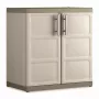 KETER Low Excellence Cabinet XL IT Grau/Schwarz