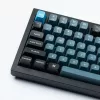Keychron Double Shot KSA PBT Tastenkappen-Set, dunkelgrau/grau/blau
