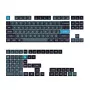 Keychron Double Shot KSA PBT Tastenkappen-Set, dunkelgrau/grau/blau