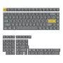 Keychron Double Shot PBT OSA vollständiges Tastenkappen-Set, dunkelgrau