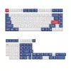 Keychron Double-Shot PBT OSA Tastenkappen-Set, blau und weiß