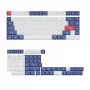 Keychron Double-Shot PBT OSA Tastenkappen-Set, blau und weiß