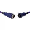 Keychron Premium Coiled Aviator USB-Kabel Typ-C + USB-A Adapter, abnehmbarer Aviator-Stecker, 108 cm