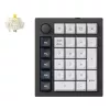 Keychron Q0 Max QMK Gateron Jupiter Banana RGB Kabelloses Custom-Nummernfeld Shell Weiß