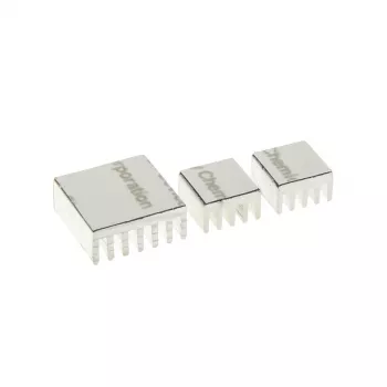 KING MOD SERVICE Raspberry Pi Kühlkörper-Set - Silber