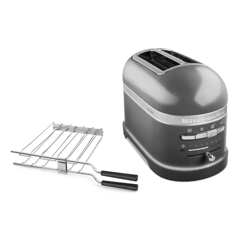 KitchenAid 5KMT2204EMS 2-Scheiben-Toaster, 1250 W, Grau