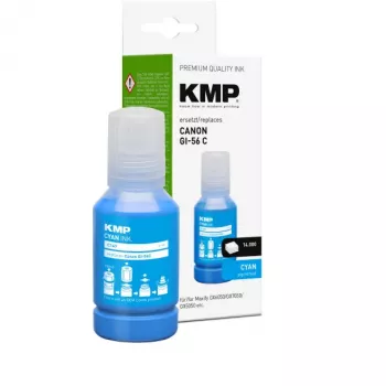 KMP Patrone Canon PFI050C (5699C001) Cyan Kompatibel