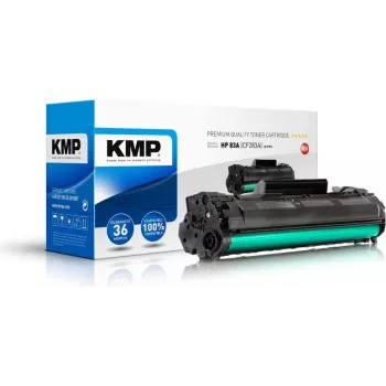 KMP H-T193 Kompatible Tonerkartusche Schwarz 80g für HP 83A