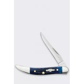 Case Rogers Mini Trapper SS Blue Bone Knife