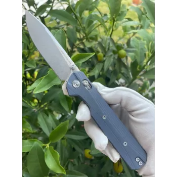 Messer KNIVESPL The First Blau G10 14C28N
