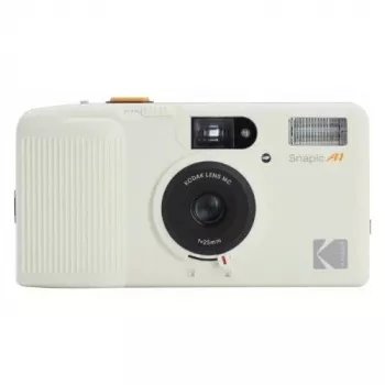 Kodak Snapic A1 35mm Filmkamera, Elfenbeinweiß