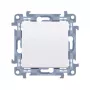 KONTAK-SIMON Simon 10 Universalschalter 1-Modul Weiß 10AX 250V Federklemmen